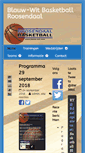 Mobile Screenshot of blauw-wit.com